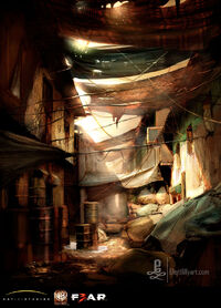 Fear3-Concept art of the Village.