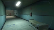 A corridor in the Hospital.