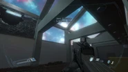Holographic windows found in the facility.
