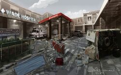 Wade Hospital Concept art