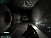 Bill Moody's Phantom in South River Treatment Plant.