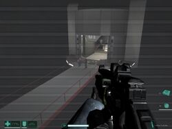 The facility as it appears in F.E.A.R.