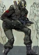 Arte conceptual de un Asesino.
