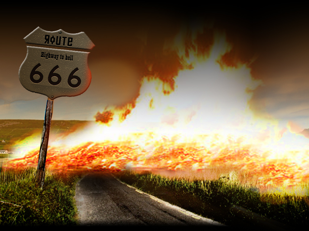 highway to hell wallpaper
