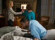 Madison stops Celia from slapping Strand a second time