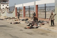 Prisoners have to pay their debts to Proctor by killing the infected