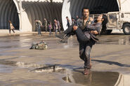 Cliff Curtis as Travis Manawa, Dany Garcia as Luciana