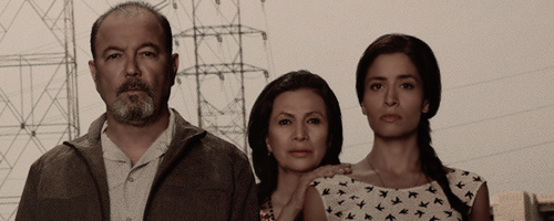 From left to right: Daniel, Griselda and Ofelia Salazar