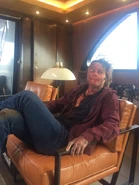 In a parallel life: Jake chilling on the Abigail (from Michelle Ang's Twitter account)