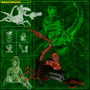Arte conceptual del Aracnoide.