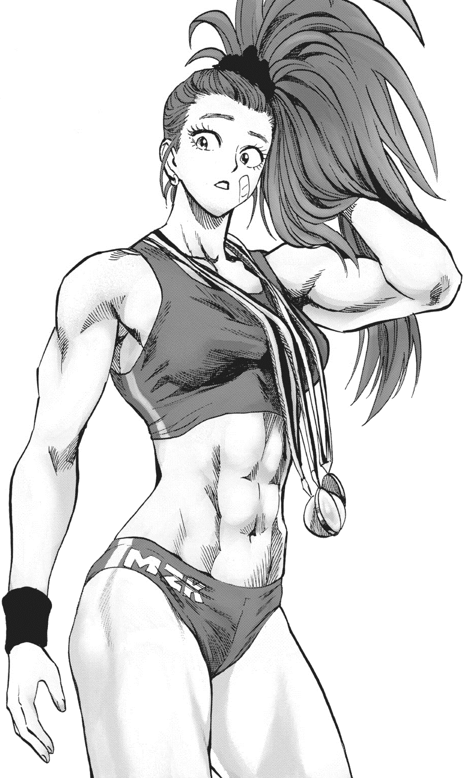 Mizuki es la heroína número 71 de la clase B de One Punch Man. 