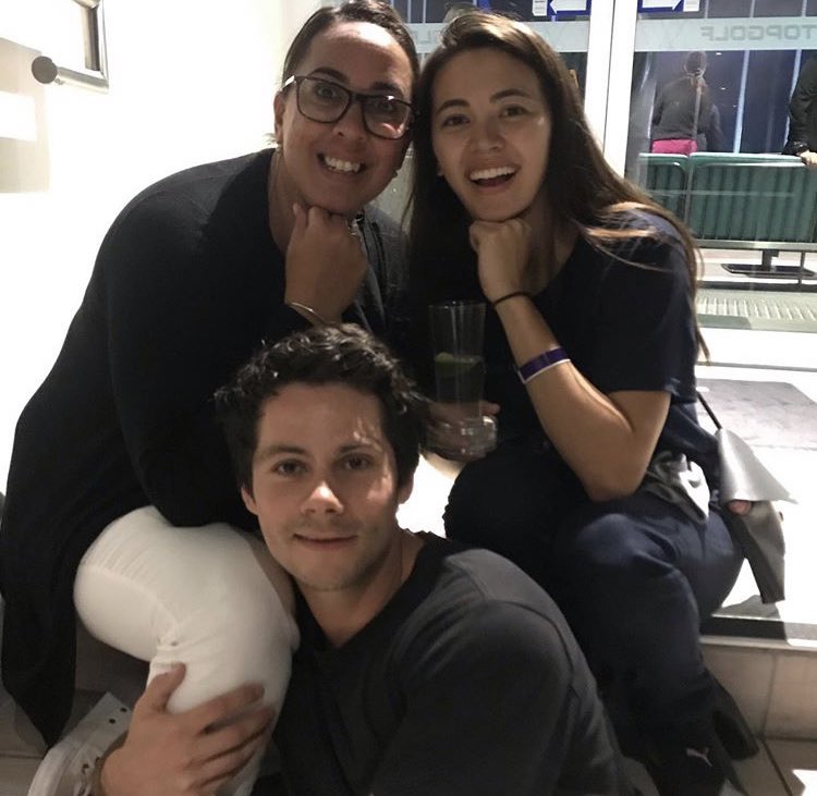 Dylan o brien with fans