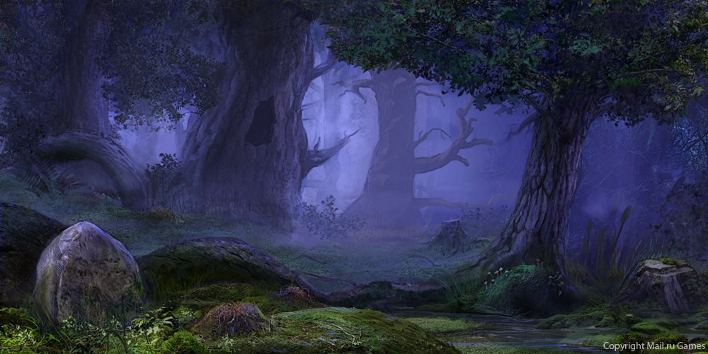 Forest (#56) (Elves Deck) | Salvat-Hachette - French | Star