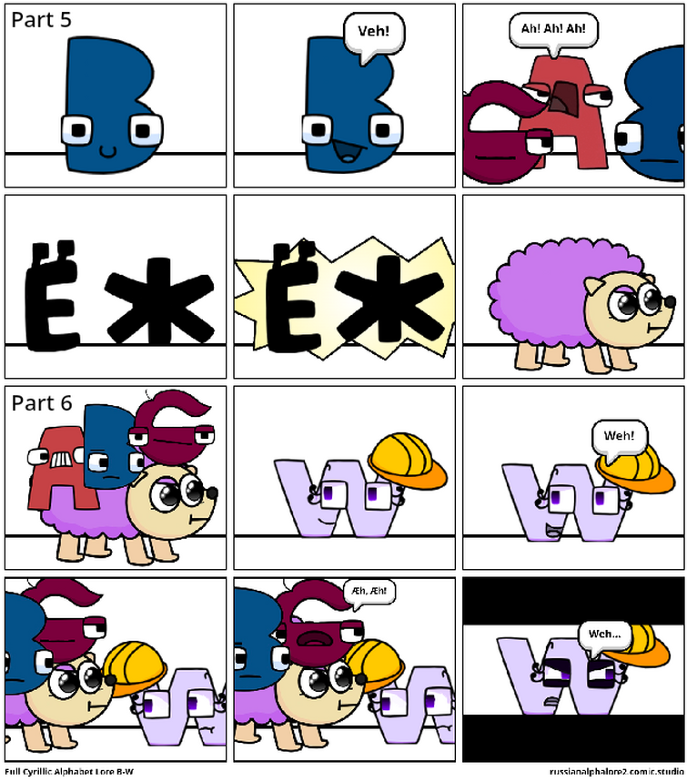 how is this the new alphabet lore with thes sprite - Comic Studio