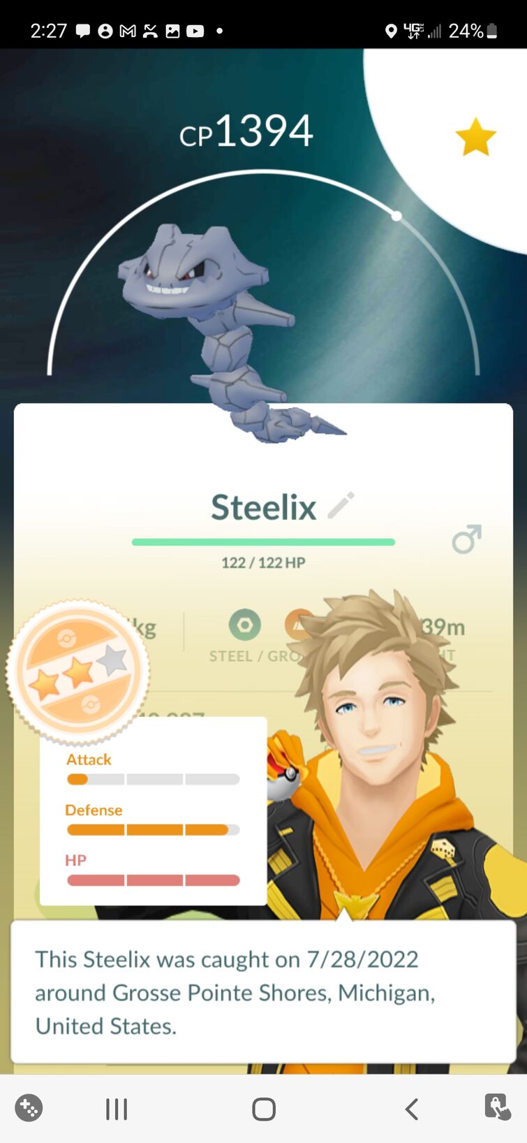 Steelix - Pokemon Go