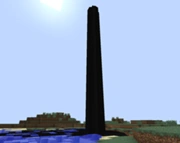 A rare occurrence, a huge oil geyser.