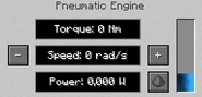 Interface du pneumatic engine