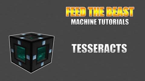 Feed The Beast Machine Tutorials Tesseracts