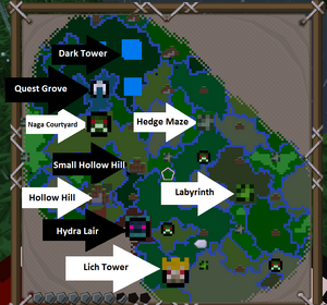 Magic Map Twilight Forest Magic Map | Feed The Beast Wiki | Fandom