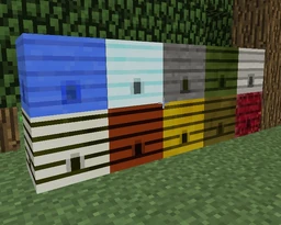 Hives (End hive not shown)