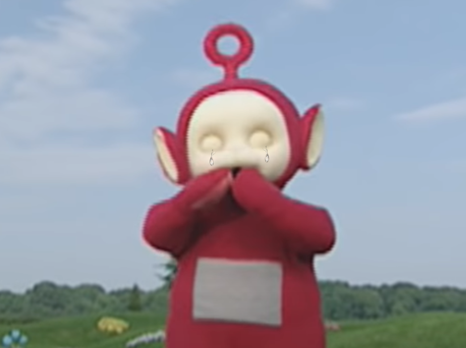 Teletubbies baby sun crying sales