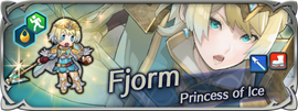 Hero banner Fjorm Princess of Ice