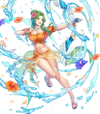 Elincia Seaside Queen BtlFace C