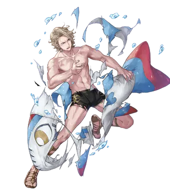 Xander Student Swimmer BtlFace D