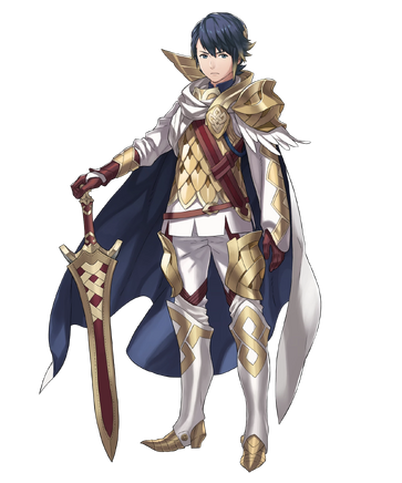 Alfonse Prince of Askr Face Anger