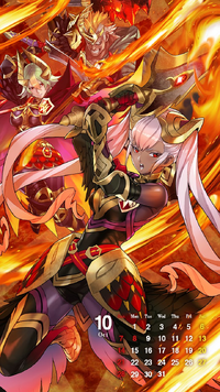 Calendar Laevatein, Laegjarn, and Helbindi