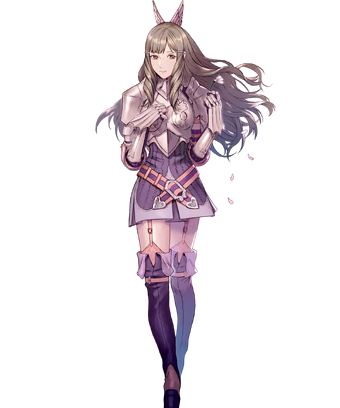 Sumia Maid of Flowers Face