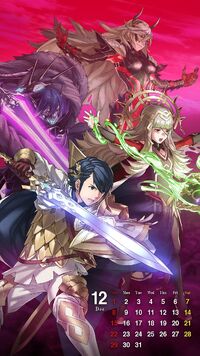 Calendar Thrasir, Lif, Alfonse, Veronica