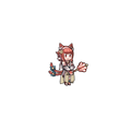 Animated sprite of Sakura: Gentle Nekomata in the Find & Vote Heroes! event