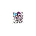 Animated sprite of Sanaki: Apostle in White in the Find & Vote Heroes! event