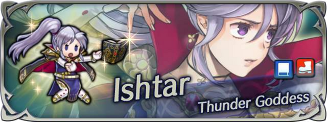 Character Banner Ishtar Thunder Goddess