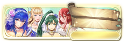 Banner Caeda, Charlotte, Lyn and Cordelia (Special)