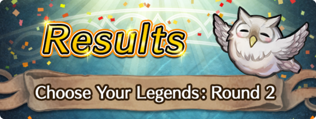 Event Choose Your Legends Round 2 Results