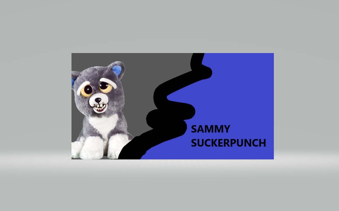 Feisty Pets pozidrive SAMMY SUCKERPUNCH Husky