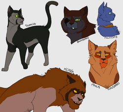 I DRAW CATS — Francis from the old movie felidae inspiration for