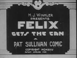 Felix Gets the Can