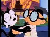 Poindexter and Felix in The Twisted Tales of Felix the Cat