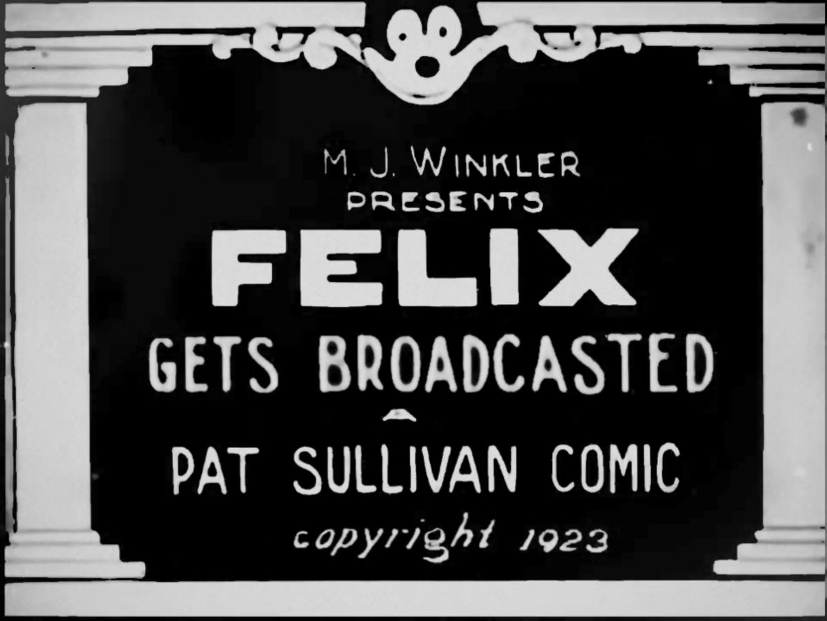 Felix Gets Broadcasted Felix The Cat Wiki Fandom Felix Gets Broadcasted Felix The Cat Wiki Fandom