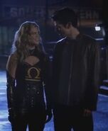 Libra smiling at Max Bailey
