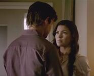 Chaz telling Professor Kelsey Williams how Dean Vera Rutledge was murdered