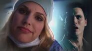 Jessica sealing Logan Cale's fate in a vision from Foster Prentiss