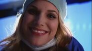 Jessica smiling at Logan Cale