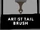 Artist Tail Brush