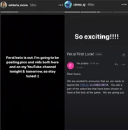 WisteriaMoon and Cinno's confirmation of beta testing being released.
