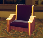 The Art Deco Chair as seen in Twigla's Workshop.