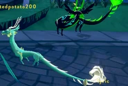 The Dragon as seen in game.